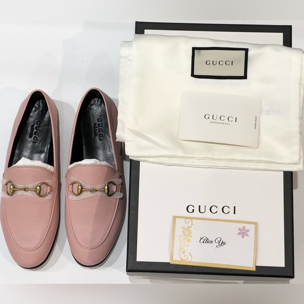 Gucci Brixton Pale Perfect Pink size 34.5 - Discontinued - Brand New - Picture 4 of 14